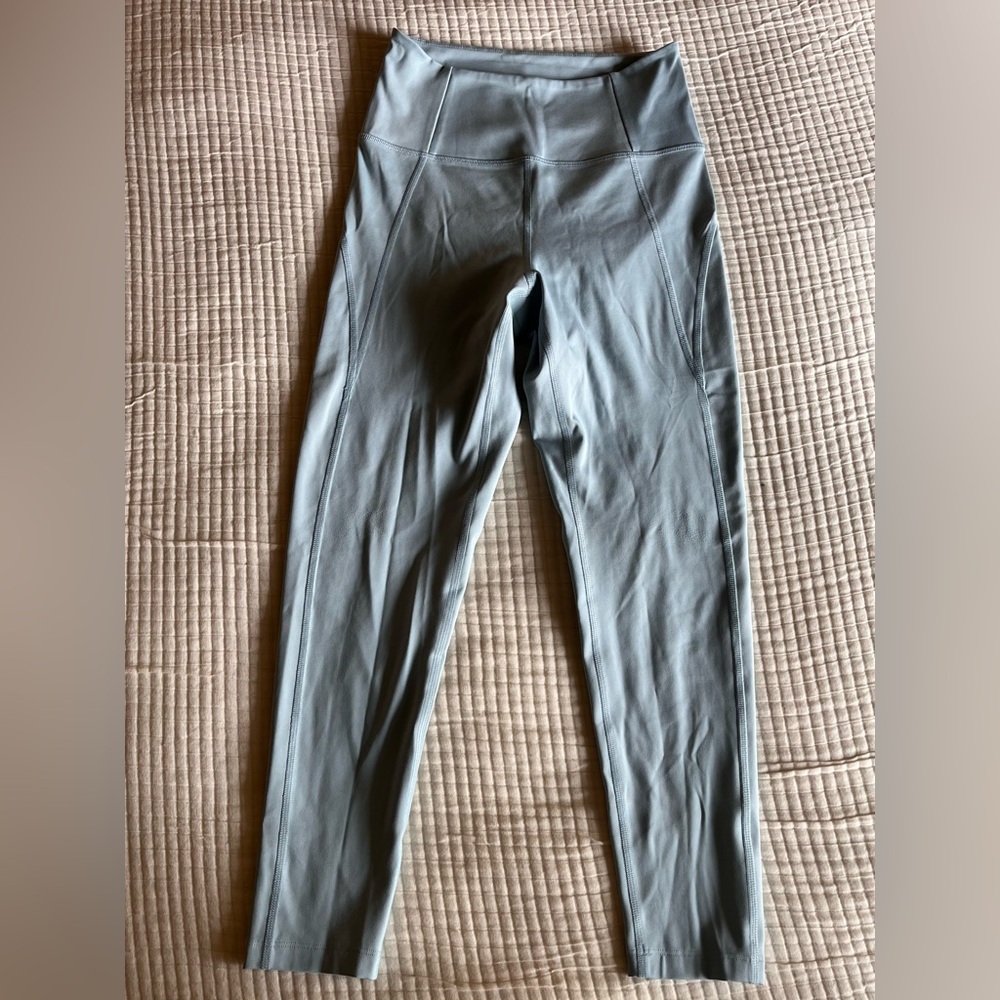 Girlfriend collective Skye blue leggings